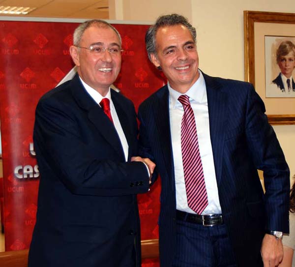 Martínez Ataz (izquierda) y Gallego