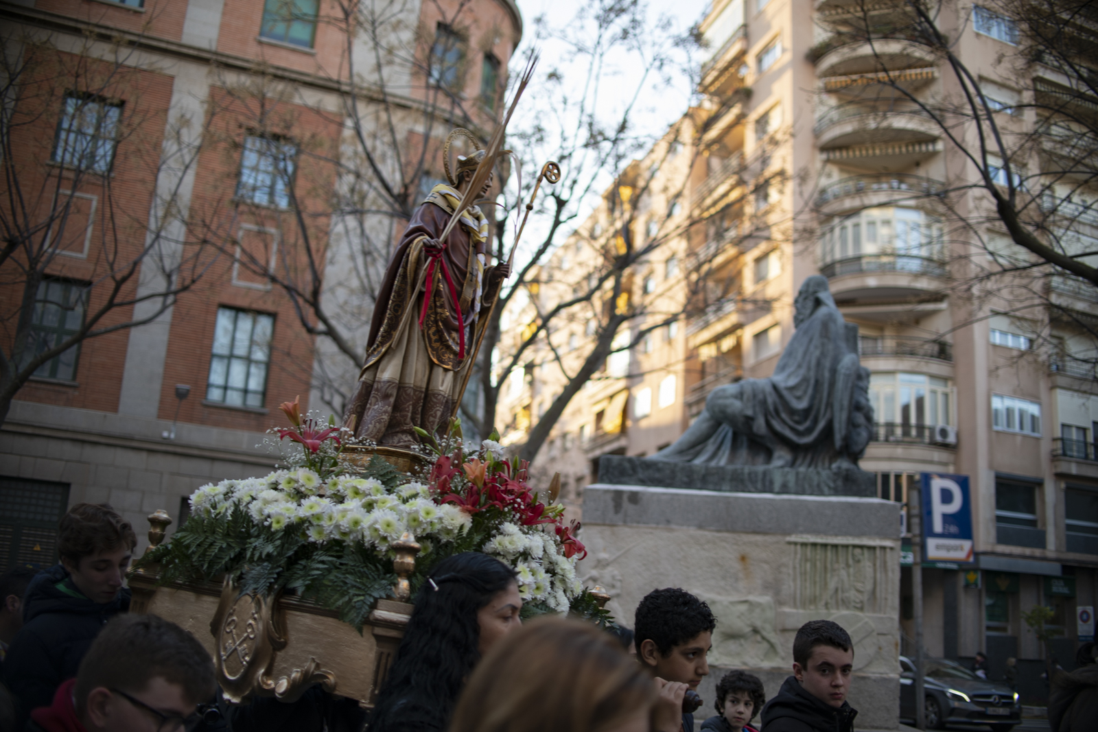 Ciudad Real: Los Scouts de San Pedro sacan en procesión a san Blas |  MiCiudadReal.es