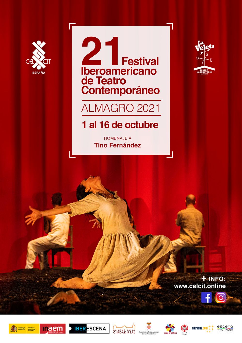 El XXI Festival Iberoamericano de Teatro Contemporáneo se celebrará en