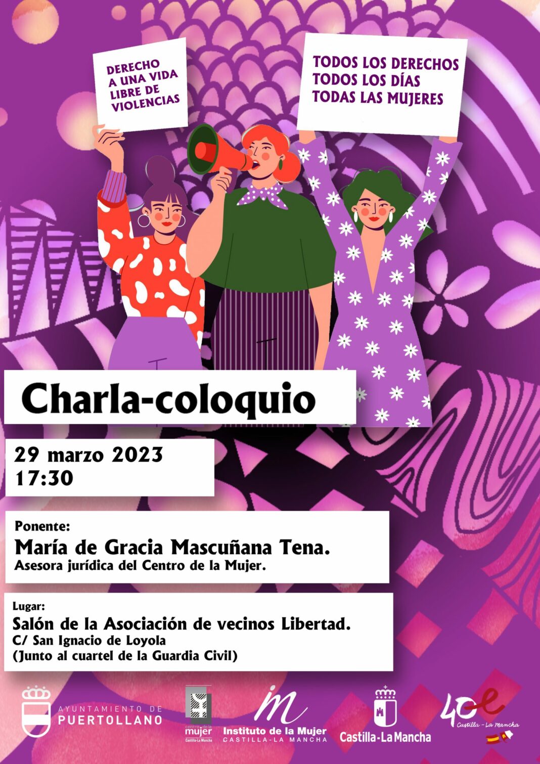 El Centro De La Mujer Organiza Una Charla Coloquio Sobre El Derecho De La Mujer A Una Vida Libre 0121