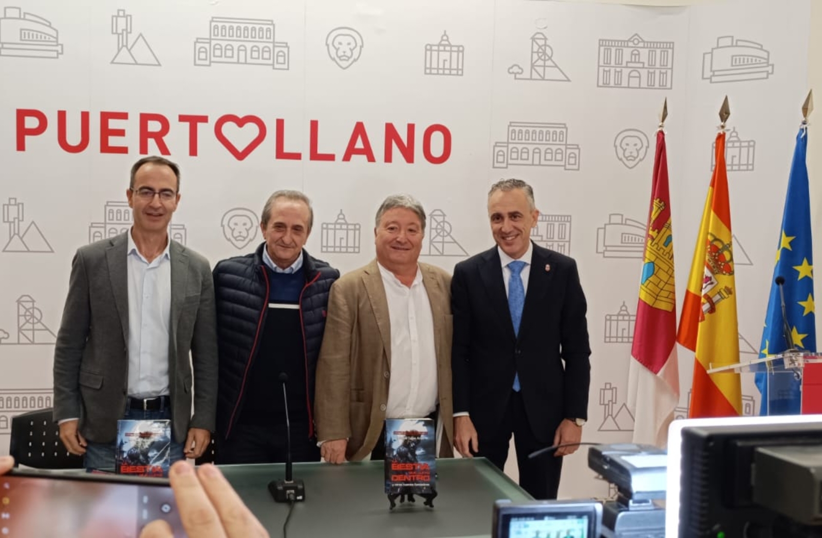 Manuel Tabas presentará su libro de cuentos La bestia que llevo dentro -  Ayuntamiento de Puertollano